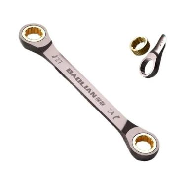 Imagem de Chave Torx De Dupla Utilização 6MM-27MM, Chave De Catraca Bidirecional