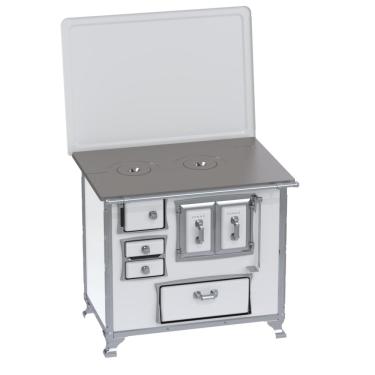 Imagem de Fogao a Lenha Venax GII n 2 Sec XVIII Branco Gab SE