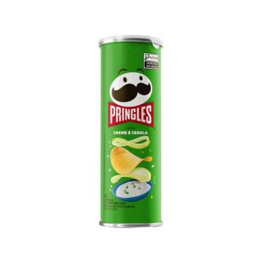 Imagem de Batata Pringles Creme e Cebola 104g, 109g, Creme e Cebola