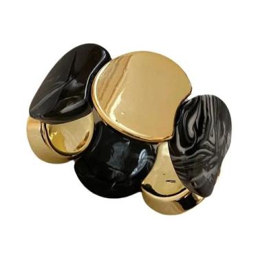 Imagem de Pulseiras De Acrílico Com Cordão Elástico Em Estilo Europeu-Americano 