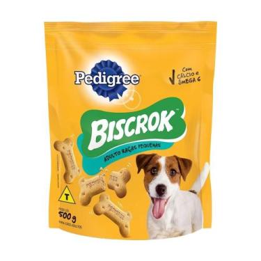 Imagem de Ração para Cães Pedigree Biscrok Adulto Raça Pequena Banana 500g - Cha