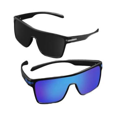 Imagem de Óculos De Sol Polarizados Masculinos, Quadrados, Grandes, UV400, Antir