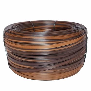 Imagem de Fibra Sintética Junco 10mm rolo com 500 metros com Proteção UV (Argila)