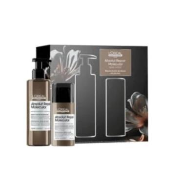 Imagem de KIT L'ORÉAL PROFESSIONNEL SERIE EXPERT ABSOLUT REPAIR MOLECULAR LEAVE-IN 100ML+SÉRUM 250ML