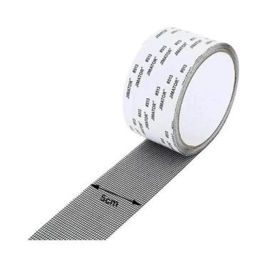 Imagem de Fita Adesiva De Reparo Para Tela Mosquiteira De Janela 5/10cm - Remend