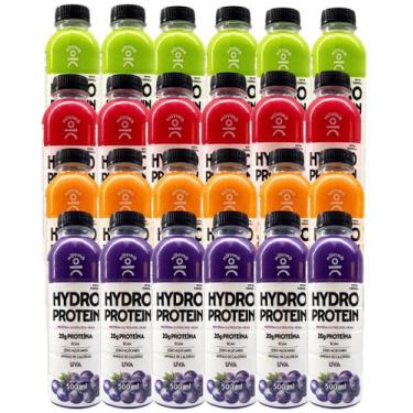 Imagem de Bebida Suplemento Moving Hydro Protein Zero Açúcares Pack 24x500ml