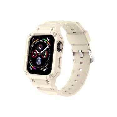 Imagem de Pulseira para Apple Watch Gshield Survivor 42 44 45 46 49mm em Silicone Ajustável para...