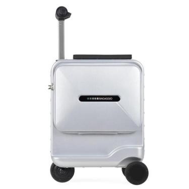 Imagem de Mala de Viagem Elétrica Patinete BG Motion Pequena Prata, Prata, P