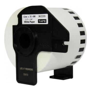 Imagem de 10x Etiqueta Compativel P- Uso Brother Ql-800 Ql-810 Dk-2205