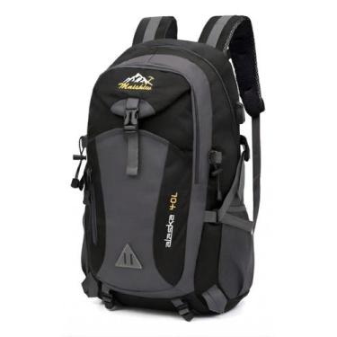 Imagem de Mochila 40L Impermeável para Trilha Caminhada Viagem Camping Nylon Lev