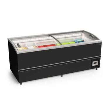 Imagem de Expositor Ilha Congelamento Premium Inverter Eipr2100 Preto 220V Refri