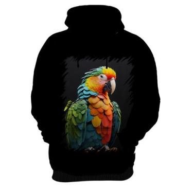 Imagem de Blusa de Frio Papagaio Brasileiro Pássaro 2 - Kasubeck Store®, Inf 14