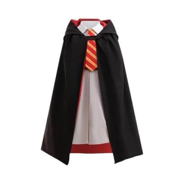 Imagem de Fantasia De Cosplay Para Meninas Da Escola De Magia, Capa De Uniforme 