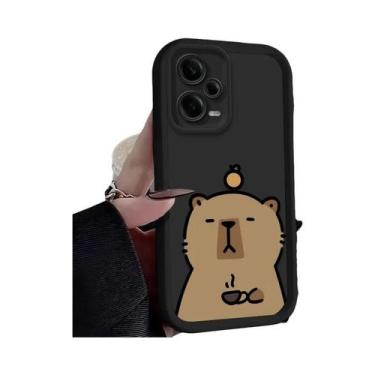 Imagem de Capa De Celular Fosca Capybara Para Xiaomi Redmi Note 14 13 12 11 pro 