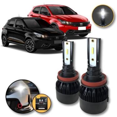 Imagem de Lâmpadas Ultra Super Led Farol De Milha Fiat Argo 2017/2025 - Code by 