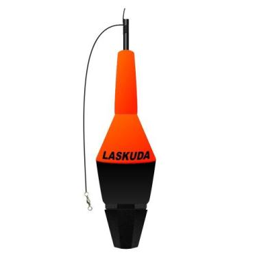 Imagem de Bóia Pino Torpedo Lastro Laskuda Encapsulado 70g - Jr Pesca, Laranja