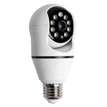 Imagem de Lâmpada com Câmera WiFi Visão Noturna - MDM