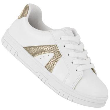 Imagem de Tenis Infantil Molekinha 2562.112 Meninas, Branco, 31