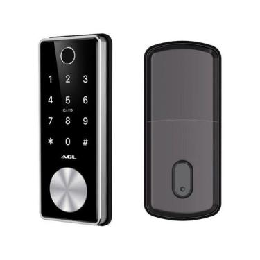 Imagem de Fechadura Digital AGL T12 Biométrica - Interna de Sobrepor Bluetooth c