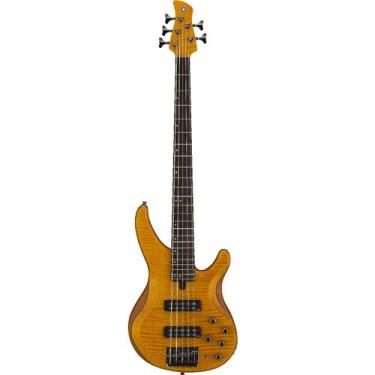 Imagem de Contrabaixo Ativo 4 Cordas Matte Amber TRBX604FM MA - Yamaha