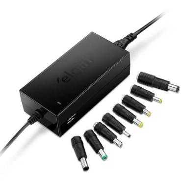Imagem de Fonte Universal Para Notebook 90w Elgin Com 9 Conectores