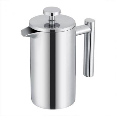 Imagem de Prensa Francesa Cremeria Profissional em Aço Inox 800ml - GENERIC