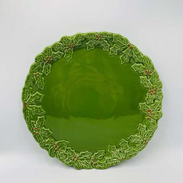 Imagem de Petisqueira com Relevo Azevinho Verde  30cm - dea