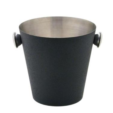 Imagem de Balde para Champagne Black preto 22cm Espressione