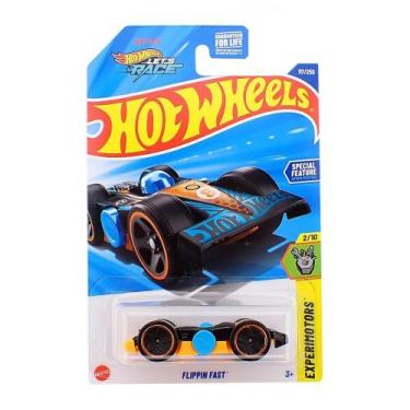 Imagem de Hot Wheels Carrinho Flippin Fast Preto