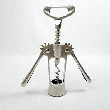 Imagem de Saca Rolhas Com Abridor de Garrafas e Vinho Em Liga de Zinco