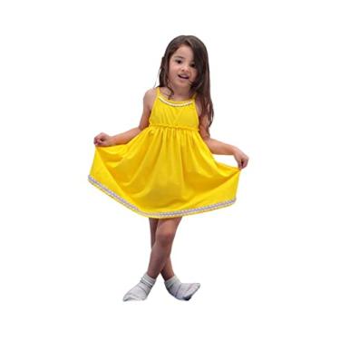 Imagem de Camisola Infantil Amarela Alegre - COMFY - QUIMERA KIDS Tamanho:6