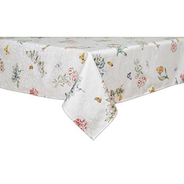 Imagem de Lenox Toalha de mesa oval / retangular Butterfly Meadow 152 cm x 213 cm