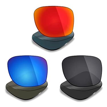 Imagem de 3 pares de lentes polarizadas de substituição Mryok para óculos de sol Oakley Scalpel – Opções