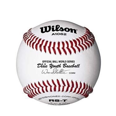 Imagem de Wilson Bolas de beisebol A1062 Tournament Series Dixie 1 dúzia