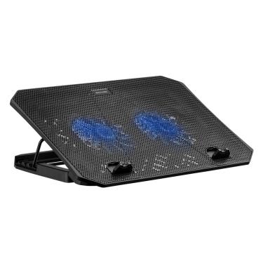 Imagem de Cooler para Notebook Duplo Fan com LED Azul Multilaser - AC362