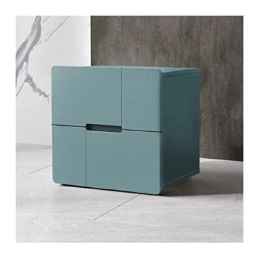 Imagem de jinyi2016SHOP Mesa de cabeceira para quarto quarto mesa de cabeceira armazenamento mesa de cabeceira mesa de cabeceira mesa de madeira com gaveta dupla para armazenamento de gaveta de cabeceira mesa de cabeceira para quarto (cor: C)