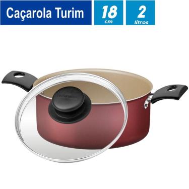 Imagem de Caçarola Turim 18 cm Antiaderente Starflon Tramontina 2 L