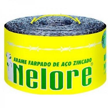 Imagem de Arame Farpado Galvanizado Bola 100 Metros Nelore