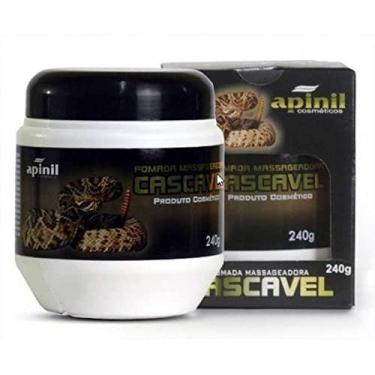 Imagem de Gel Massageador cascavel Apinil Pote 240g