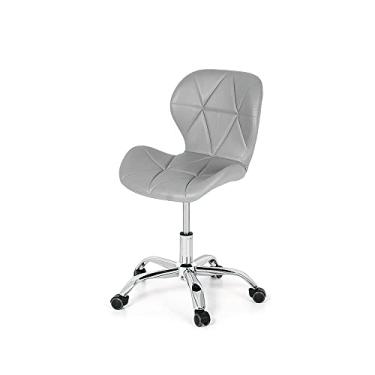 Imagem de Cadeira Office Eiffel Slim Base Giratória - Cinza