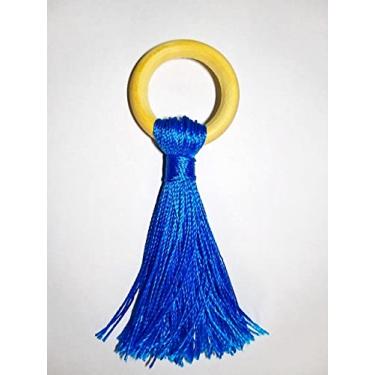 Imagem de Porta-Guardanapo tipo Pingente com Argola Cor:Azul Turquesa
