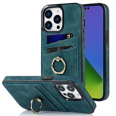 Imagem de Carteira slot para cartão de crédito tampa traseira para iphone 11 pro max 12 mini 13 xr x xs 7 8 plus se 2020 14 couro multi bolso estojo, azul, para iphone xr