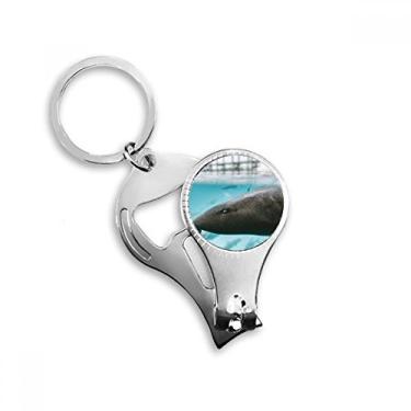 Imagem de Alicate de unha animal tubarão oceano animal de organismo marinho chaveiro abridor de garrafa cortador