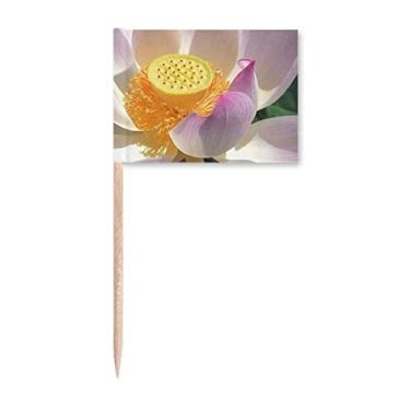 Imagem de Presente Art Deco Perfect Lotus Summer Fashion Toothpick Flags Marcador Topper Decoração de Festa