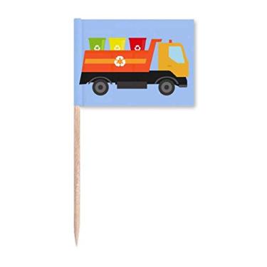 Imagem de Bandeira de palito de lixo Virescence Afforest para decoração de festa