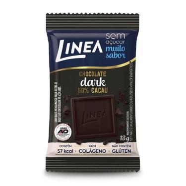 Imagem de Chocolate Dark Linea Zero Açúcar 50% Cacau 13g 13g