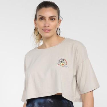 Imagem de Camiseta Volcom Cropped Together Feminina