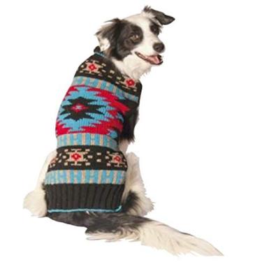 Imagem de Chilly Dog Suéter para cachorro sudoeste preto, PPP