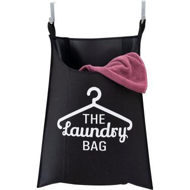 Imagem de Cesto Organizador Secalux parta Roupas de Porta 15L preto 