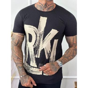 Imagem de Camiseta Rk Estampa Em Algodão Para Um Estilo Despojado - Rock Star